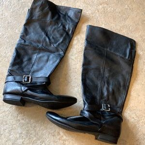 Black pull-on Boots - 8.5